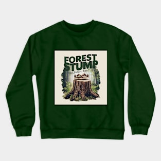 Forest Stump Crewneck Sweatshirt